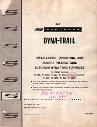 Suburban Dyna Trail Furnace - Click here to open this manual.
